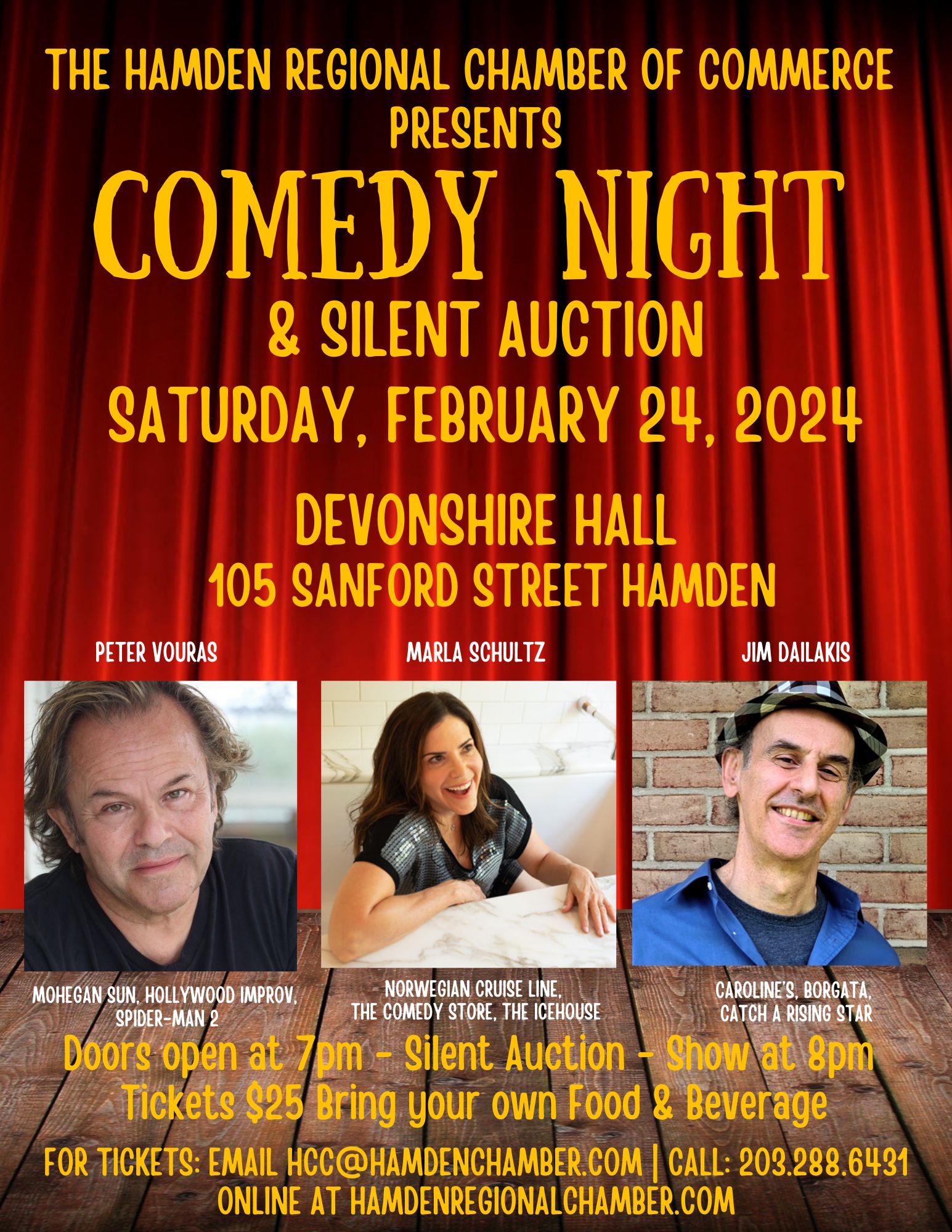 Poster for Comedy Night 2024 